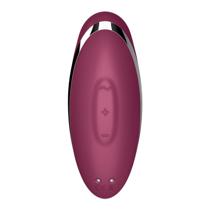 Satisfyer Tap & Climax 2 Red: робота пульсатора, масаж, стимуляція