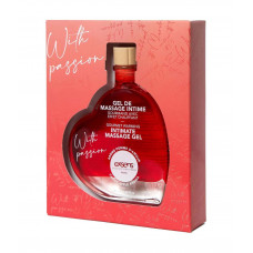 Масажний гель EXSENS With Passion Candy Apple 50 мл, розігрівальний, їстівний