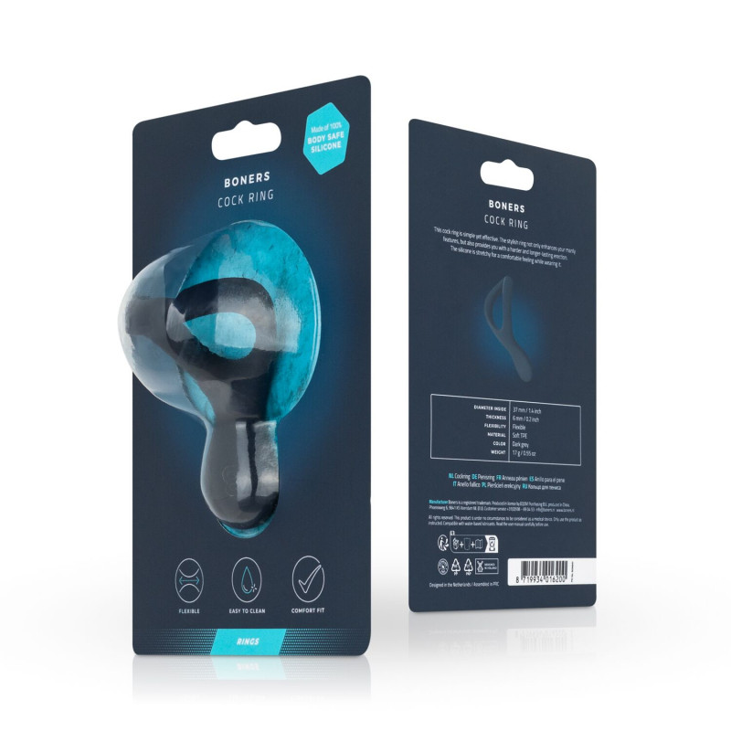 Ерекційне кільце Boners Cock ring - використання