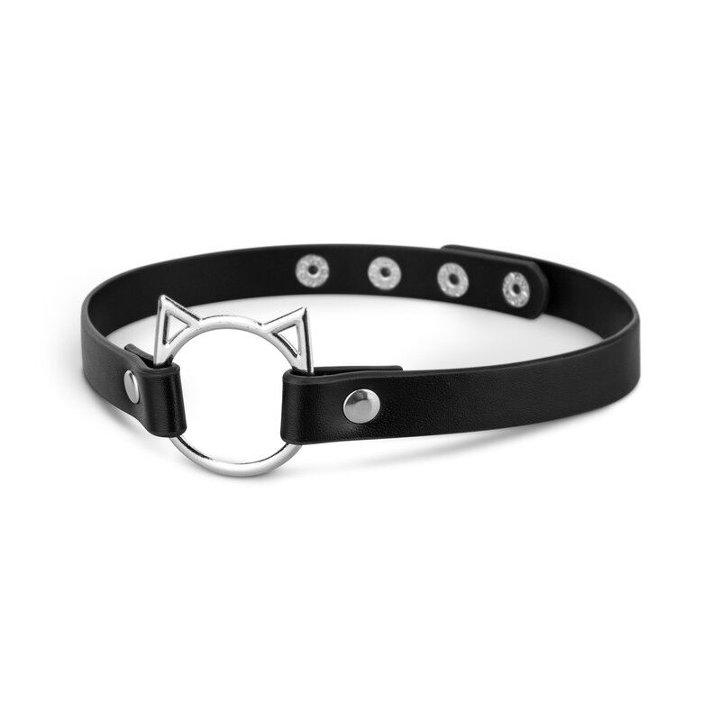 Текстура матеріалу чокера Bedroom Fantasies Kitty Choker, м'який та приємний на дотик