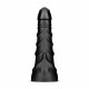 Фалоімітатор BUTTR Black Hawk Curved Anal Dildo: вид збоку, демонструє вигнуту форму
