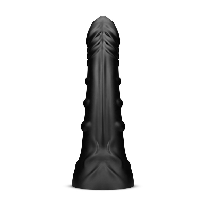 Текстура силікону фалоімітатора BUTTR Black Hawk Curved Anal Dildo, реалістичні деталі