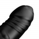Фалоімітатор BUTTR Black Hawk Curved Anal Dildo: демонструє гладку поверхню