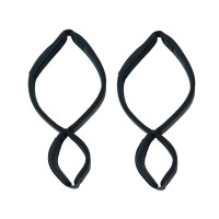 Фіксатори для рук та стегон Punishment Thigh to Wrist Restraints Чорні