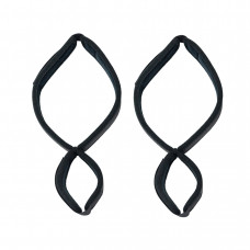 Фіксатори для рук та стегон Punishment Thigh to Wrist Restraints Чорні