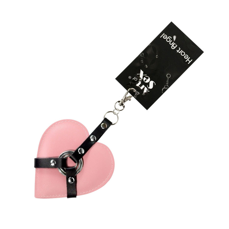 Брелок Art of Heart Angel, Рожевий від Art of Sex - текстура матеріалу та упаковка