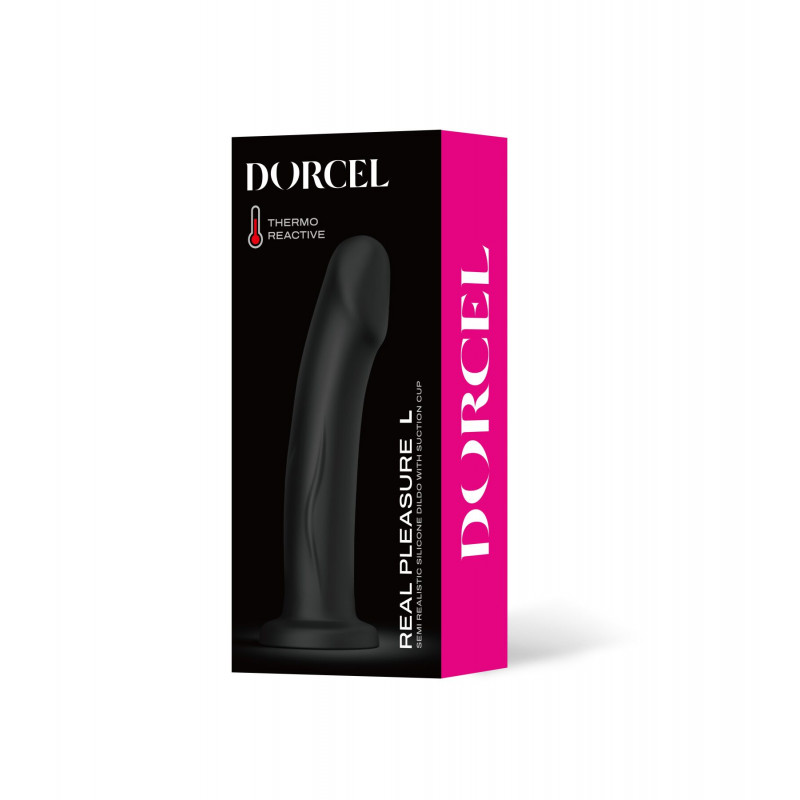 Фалоімітатор Dorcel Real Pleasure L Black - розмір L