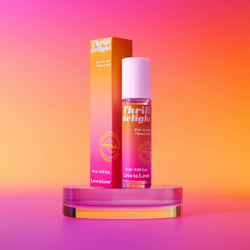 Стимулювальний гель Love To Love Thrill Delight - Pleasure Elixir 10 мл, вид збоку, тюбик