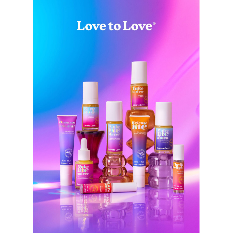 Детальний вигляд флакона анального лубриканту Love To Love Easy Peasy Anal Relaxing Gel 30 мл