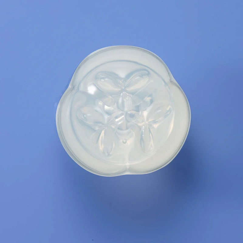 Текстура матеріалу стимулятора IROHA Petit – Coral: приємний на дотик силікон