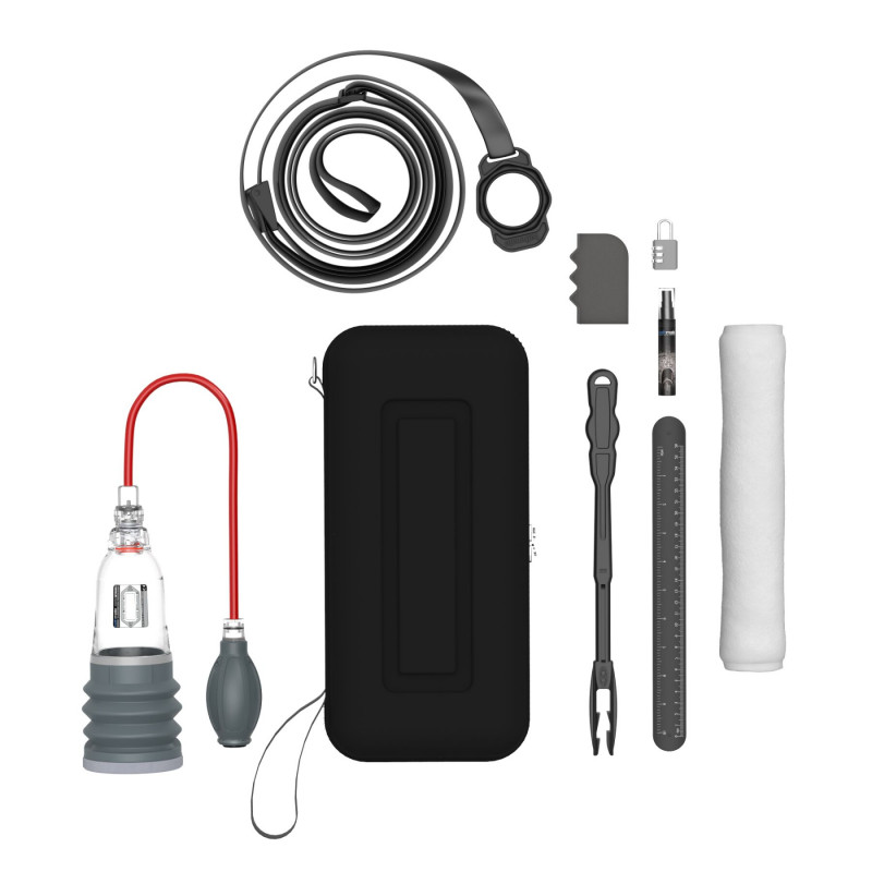 Гидропомпа Bathmate HydroXtreme 3 в использовании (демонстрация с воды)