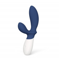 Масажер простати LELO Loki Wave 2 Base Blue, 2 мотори, манливий рух, вібрація