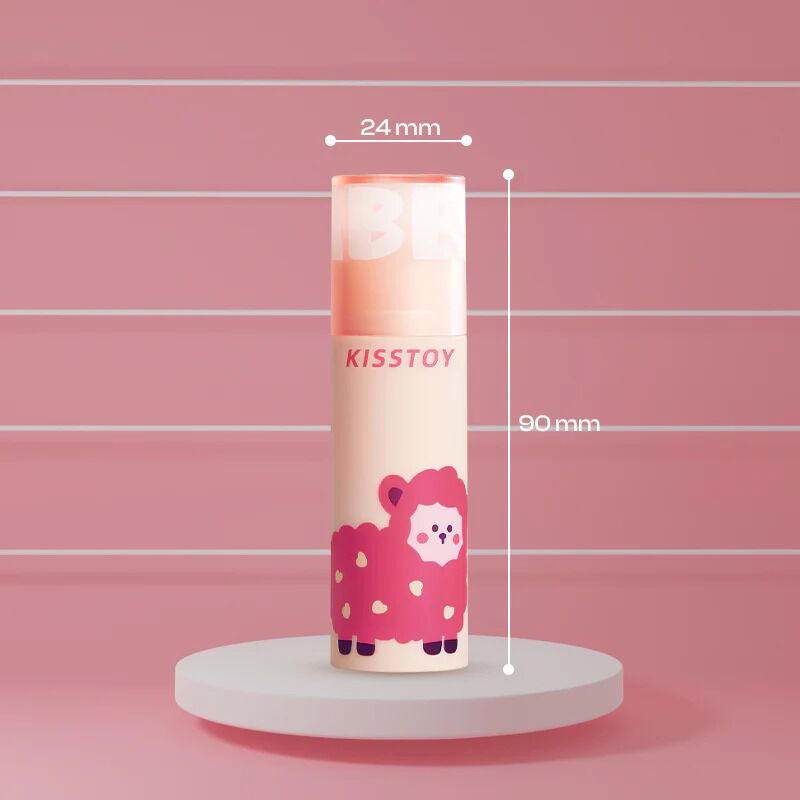 Близький план текстури силіконового покриття вакуумного стимулятора KISSTOY Baabes мініатюрного