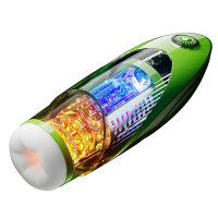 Смарт-мастурбатор KISSTOY BANANASOME ROCKET X7, вибрация, сжатие, фрикции, подогрев