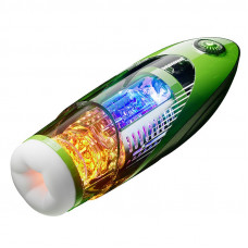 Смарт-мастурбатор KISSTOY BANANASOME ROCKET X7 з вібраціями, стисканням та підігрівом — Keks-Hub