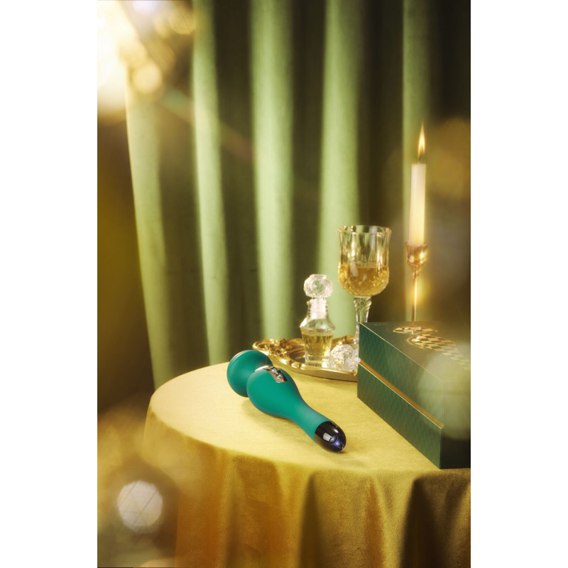 Вібромасажер Knight Jenay True & Pure ll: демонстрація функції підігріву, тепле сяйво