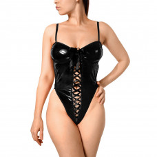 Боди Art of Sex Josephine лакированное черное M