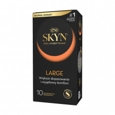 Презервативи SKYN Large безлатексні преміум, збільшений розмір, 10 шт. — Keks-Hub