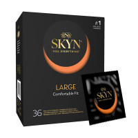 Презервативы SKYN Large безлатексные премиум 36 шт, увеличенный размер