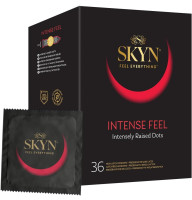Презервативи безлатексні SKYN Intense Feel, 36 шт, точковий рельєф