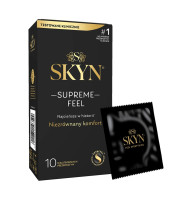 Презервативи SKYN Supreme Feel ультратонкі безлатексні 0,035 мм, 10 шт, текстура шкіри