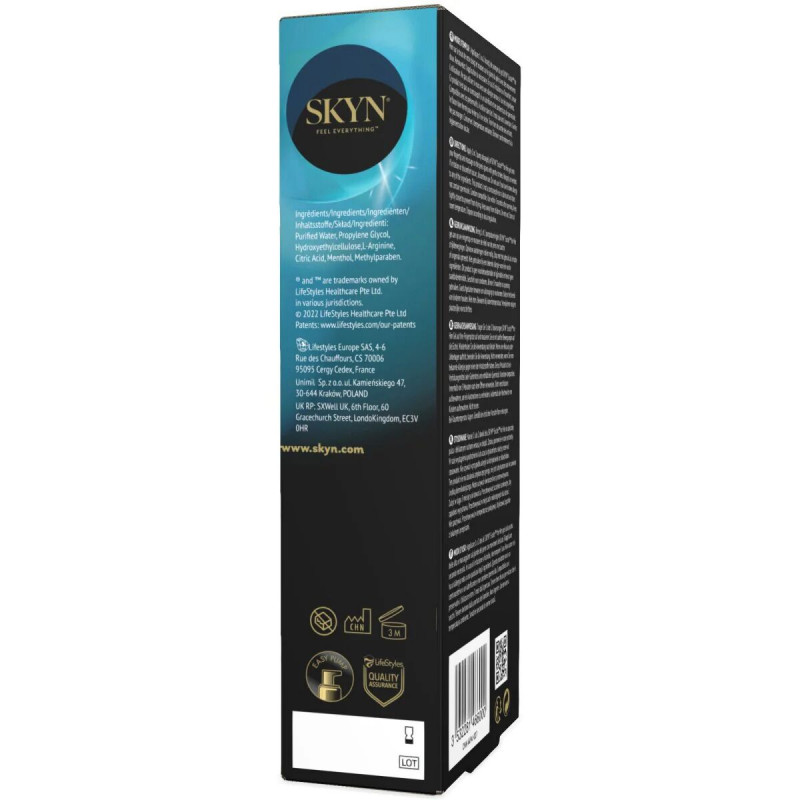 Текстура стимулювального гелю SKYN Excite for him 15 мл