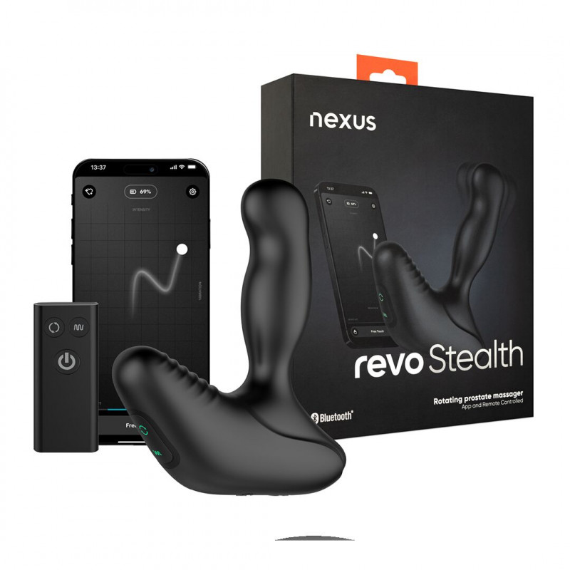 Смарт-масажер простати Nexus Revo Stealth в руках: ергономічний дизайн