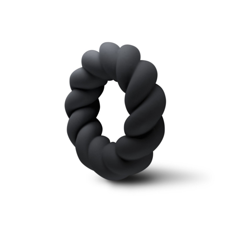 Ерекційне кільце Rocks Off Twist діаметр 3 см щільне - вид збоку