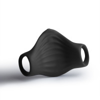 Мастурбатор Rocks Off Palm Black з петлями для пальців, 10 режимів