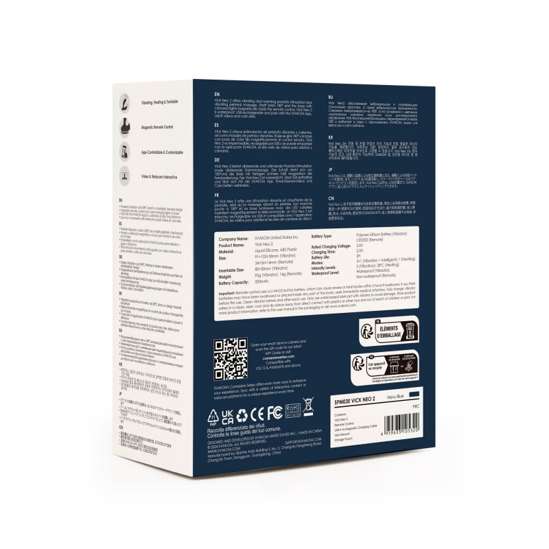 Інтерактивний масажер Svakom Vick Neo 2: загальний вигляд, готовність до використання