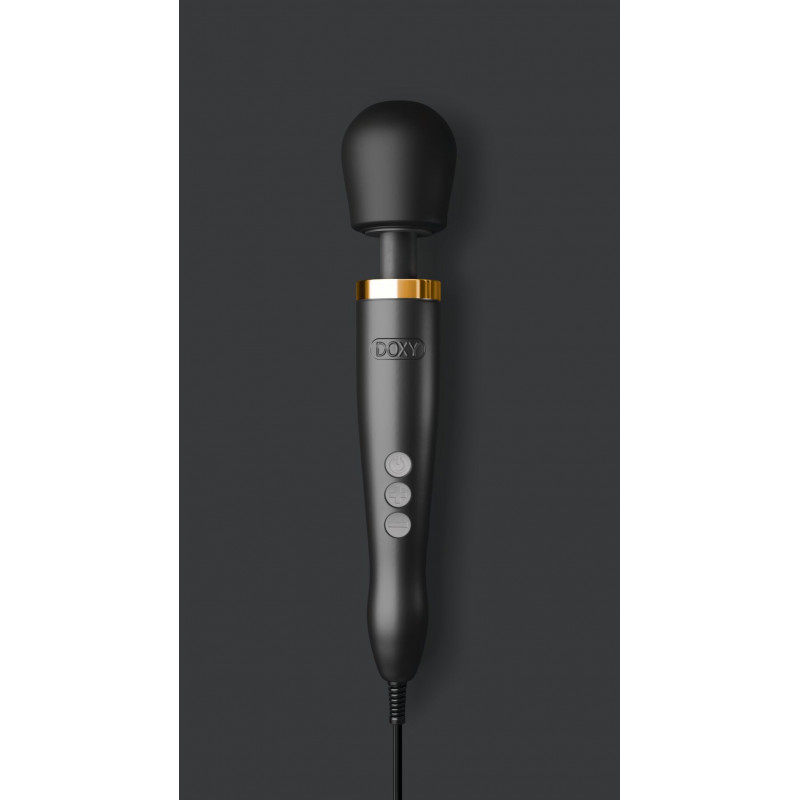 Блискуче 24-каратне золоте покриття на вібромасажері Doxy Die Cast