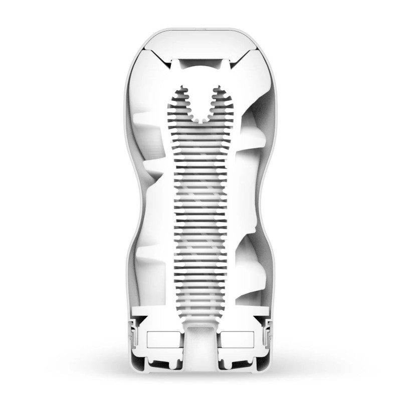 Мастурбатор Tenga VACUUM CUP - вид збоку, демонстрація розміру та форми