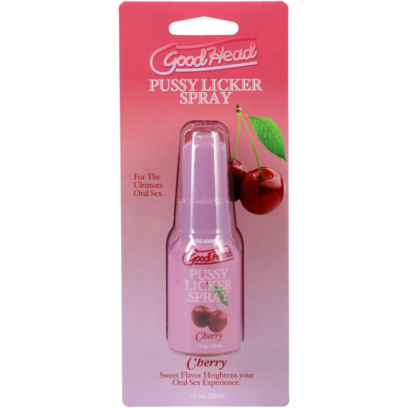 Упаковка спрею для кунілінгусу Doc Johnson GoodHead Pussy Licker Spray - Cherry