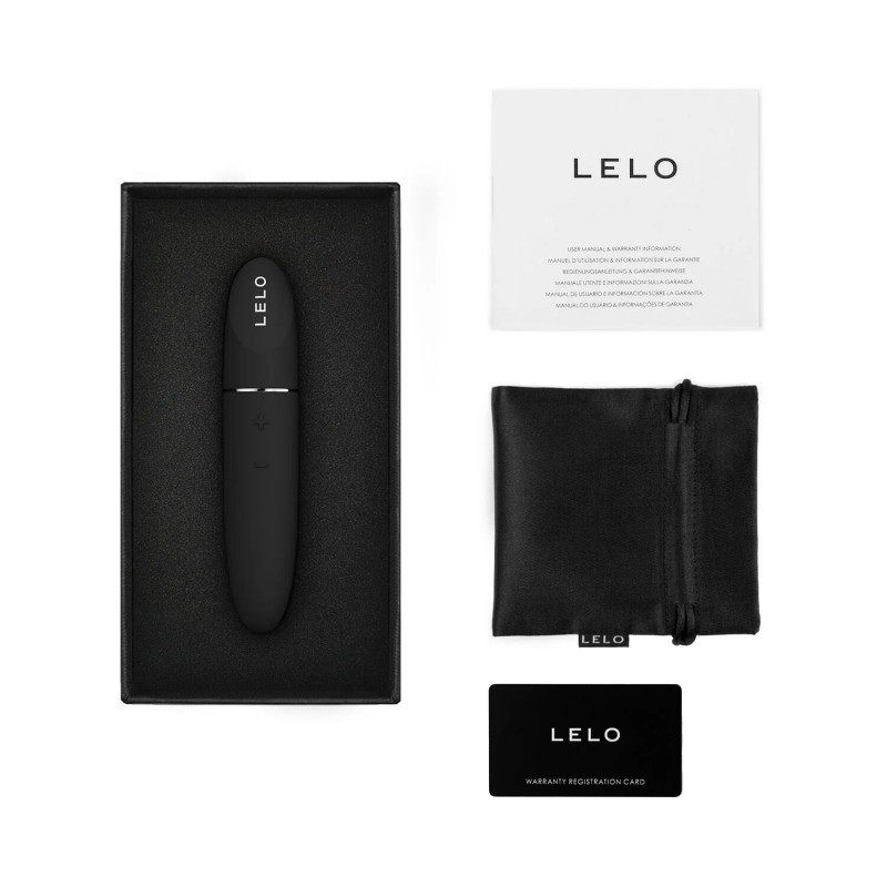 LELO Mia 3 Black, крупний план: показ унікальної текстури та високоякісного матеріалу