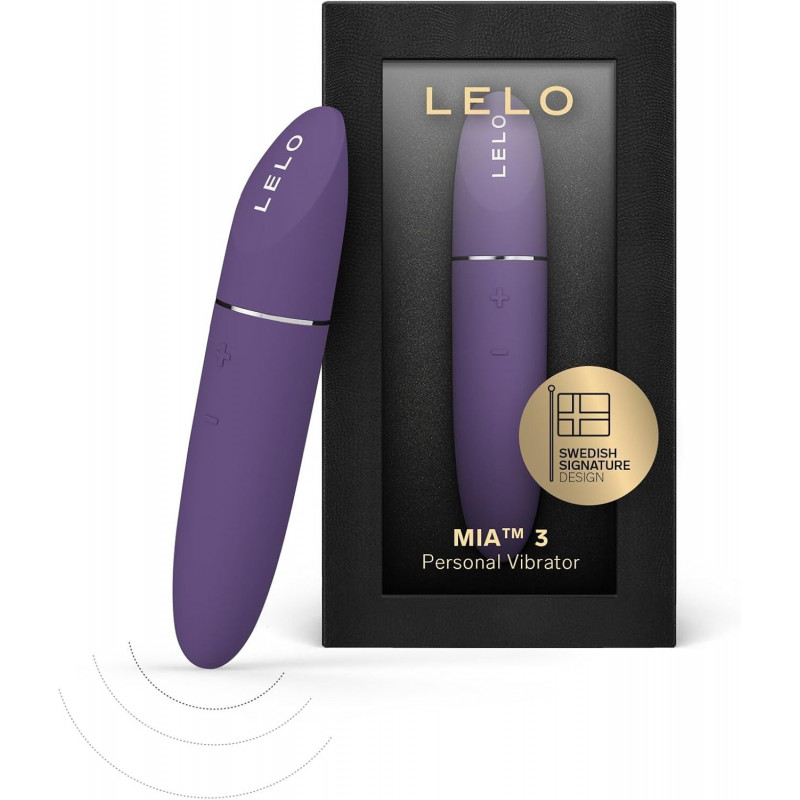 LELO Mia 3 Purple – демонстрація кольору та блиску