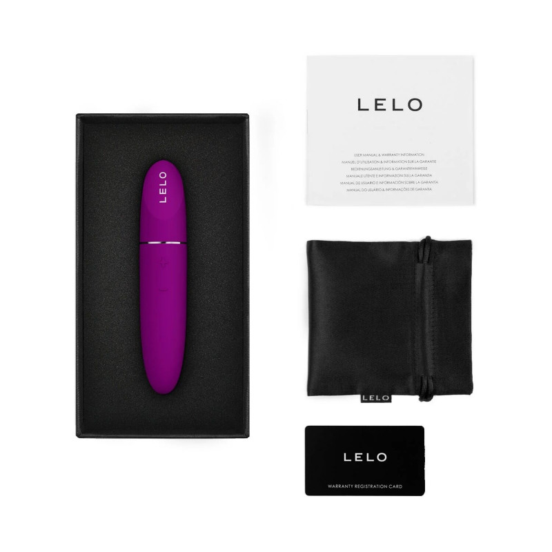 Віброкуля LELO Mia 3 Deep Rose, крупний план, тильна сторона