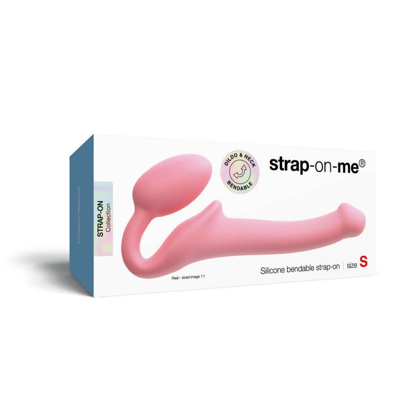 Страпон Strap-On-Me Rose S в розібраному вигляді - компоненти для демонстрації