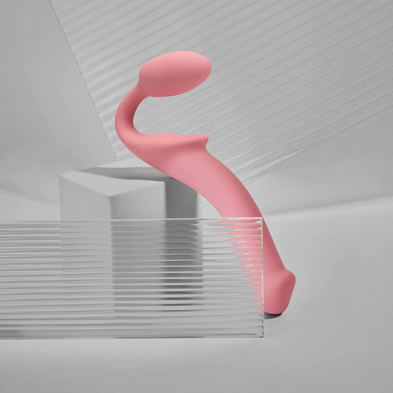 Безремінний страпон Strap-On-Me Rose L – вид збоку, детальний огляд