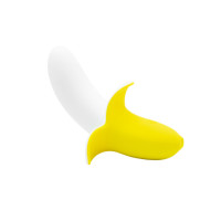 Вібратор BMS Banana Bliss Mini Silicone, 10 режимів, для вагінально-кліторальної стимуляції