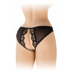 Вигляд збоку на трусики Fashion Secret Ambre Black, демонструє бічні деталі та посадку
