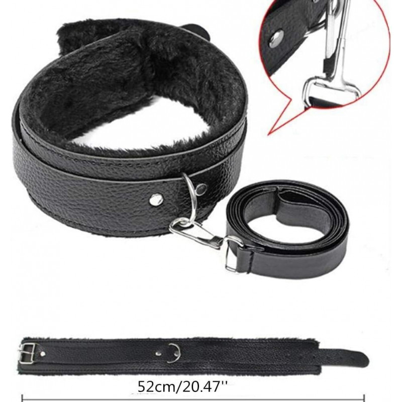 Набір для BDSM JSY KB80608 чорний - елементи набору