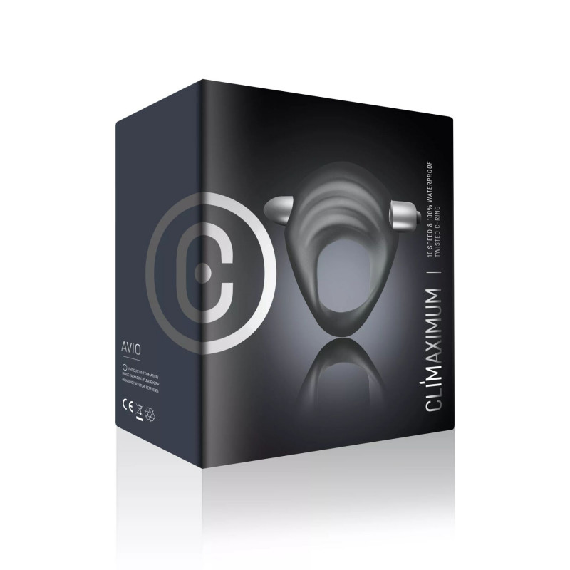 Текстура ерекційного кільця Climaximum Avio - м'який силікон, приємний на дотик
