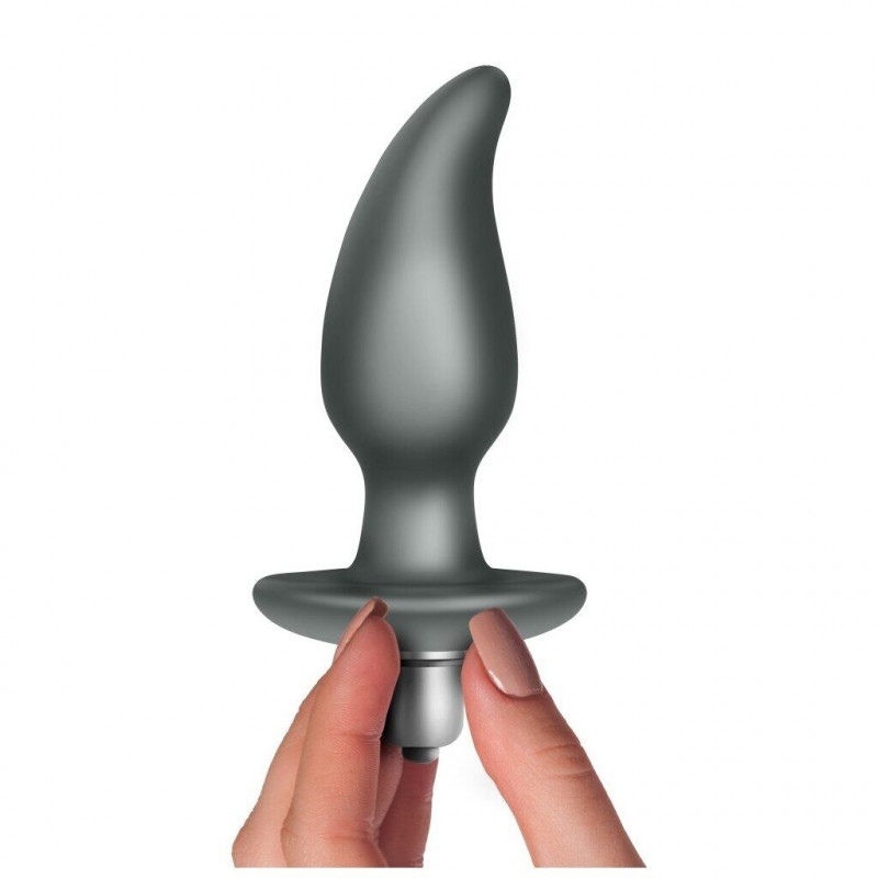 Анальна пробка Climaximum Idosi преміум якості, вид збоку, що демонструє її ергономічну кривизну та ідеальну форму для комфортного використання.