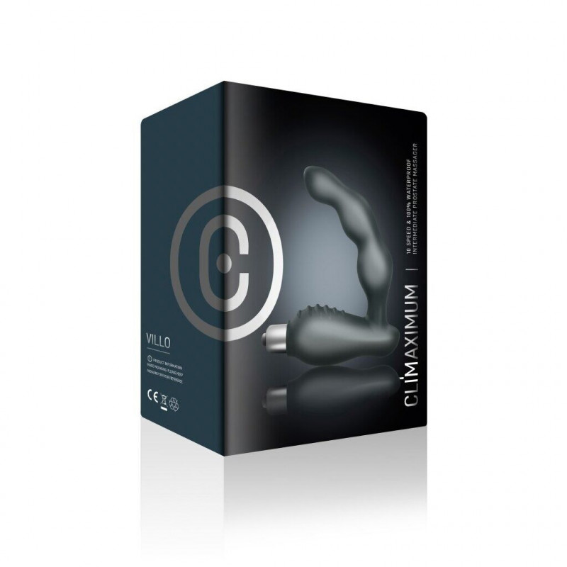 Упаковка масажера простати Climaximum Villo