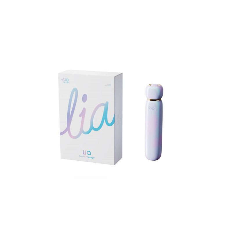 Демонстрація роботи вакуумного стимулятора Zalo Lia Lavender Purple, інтенсивність