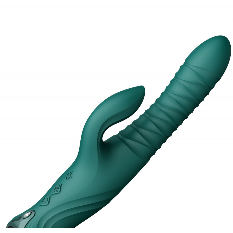 Порівняння розмірів смарт-пульсатора-кролика Zalo Mose 2 з іншими аксесуарами для кращого розуміння габаритів