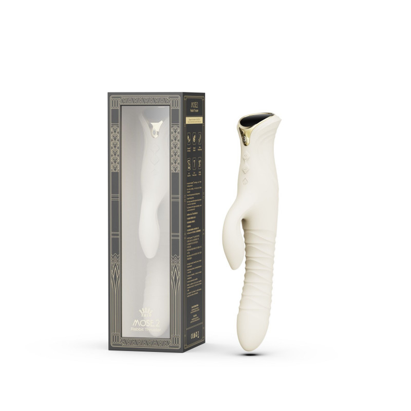 Смарт пульсатор Zalo Mose 2 Ivory White, порівняння розмірів з долонею, практичність