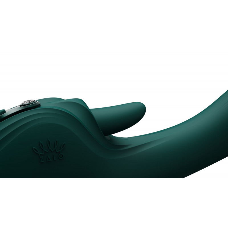 Повна комплектація смарт-вібратора Zalo Ares Turquoise Green - вібратор, кабель, інструкція