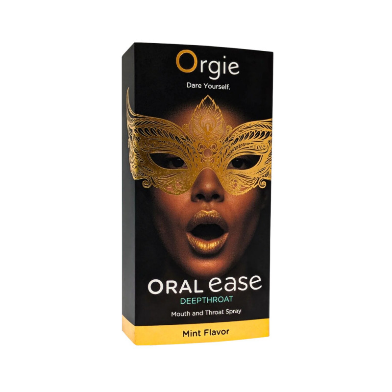 Спрей Orgie Oral Ease Deepthroat 15 мл м'ятний - упаковка крупним планом