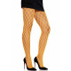 Текстура сітки колготок Leg Avenue Eyelet Net Tights Neon Orange, крупний план